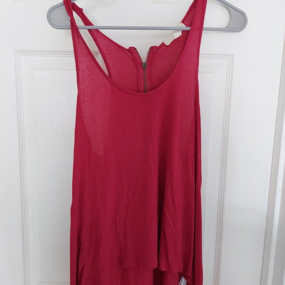 Maroon Tank Top